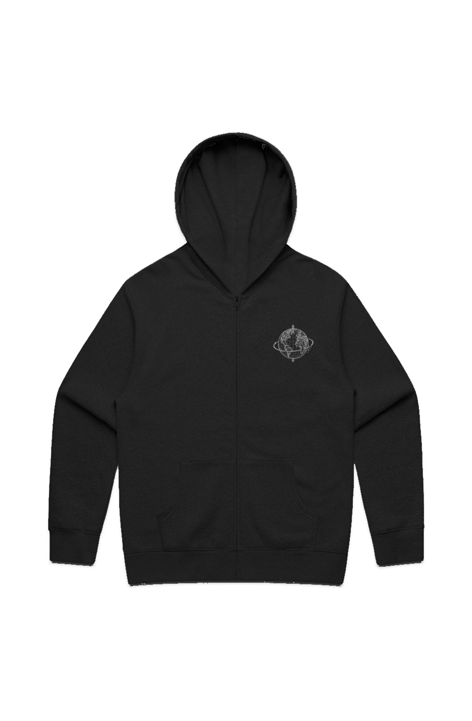 No Saints Global Domination Zip Hoodie