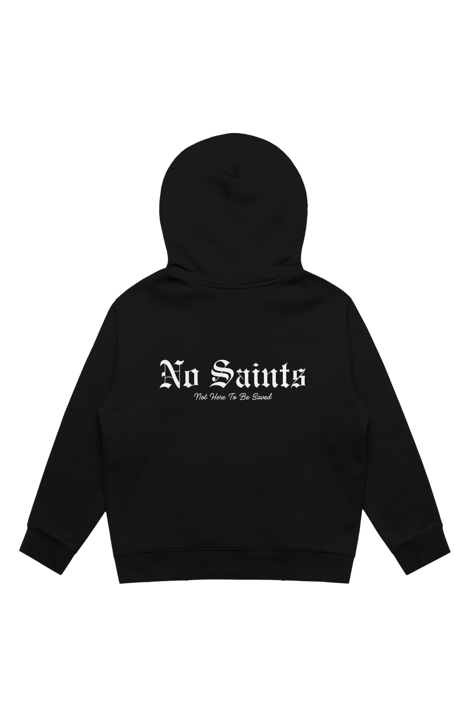 No Saints Kids Zipped Hood