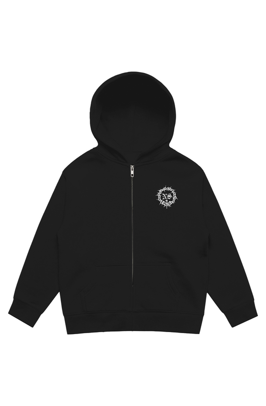 No Saints Youth Zipped Hood