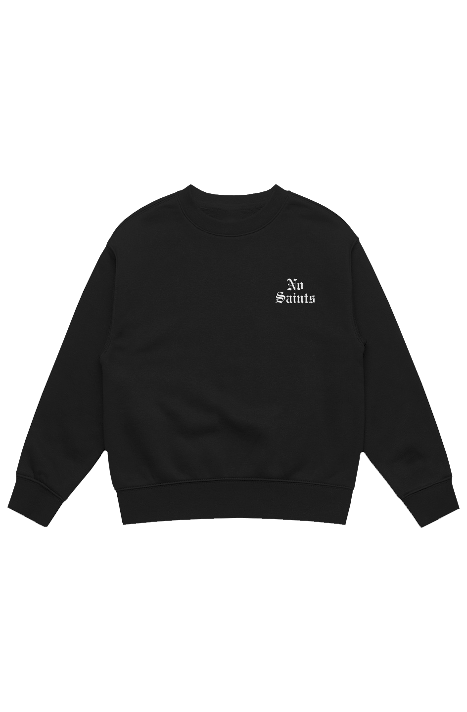 No Saints Youth Embroidered Sweatshirt