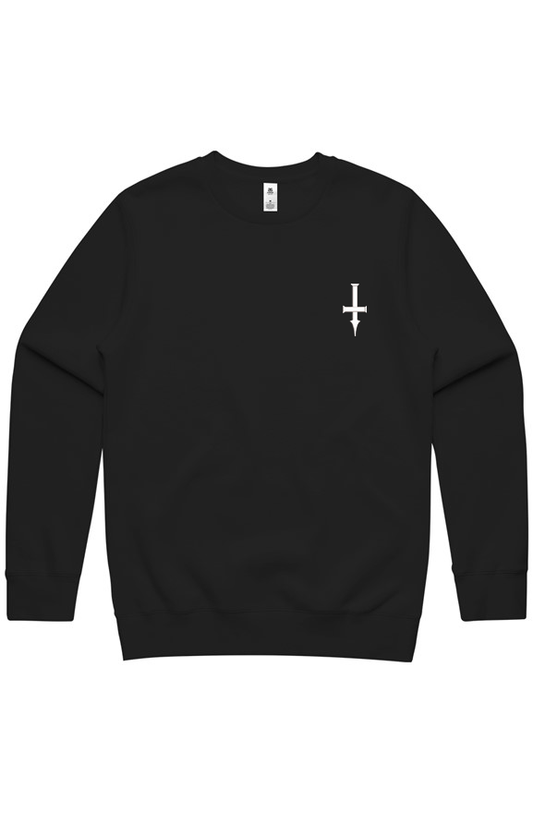 No Saints Cross Sweatshirt Jumper